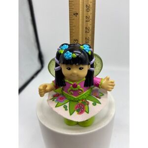 Fisher Price Little People Sonya Lee Fairy Princess Pink Green Wings 2009 Figure